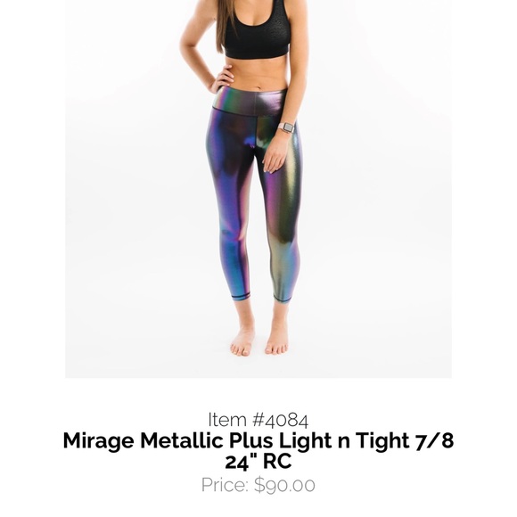 Zyia Mirage Metallic light n tight leggings.
Sz 2 - Picture 4 of 10
